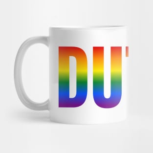 Rainbow Dutch LGBTQ Pride Mug